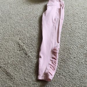 Pink Capri Leggings